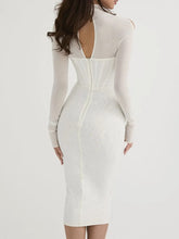 Robe mi-longue moulante Freya